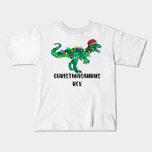 Christmasaurus Rex Kids T-Shirt